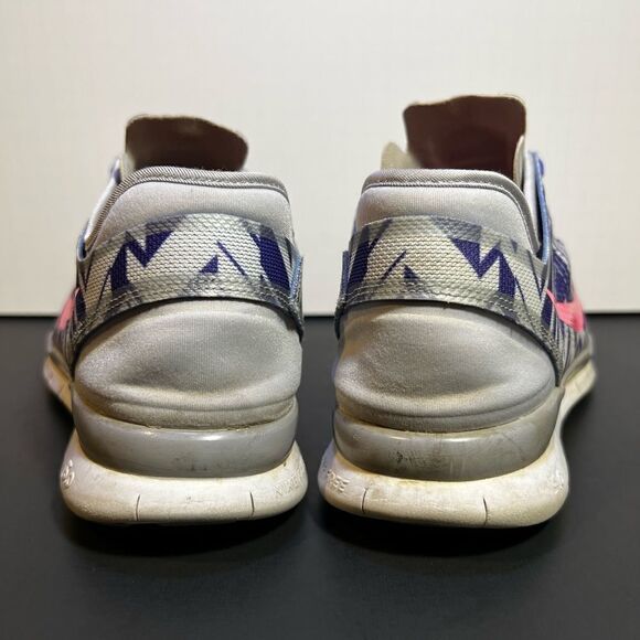 Womens NIKE Free 5.0 TR Fit 5 PRT Purple Graphic Running Shoes / Size 9.5 - Picture 5 of 10